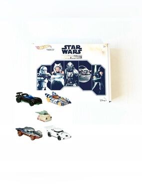Hot Wheels Star Wars The Mandalorian Character Car 5-Pack
